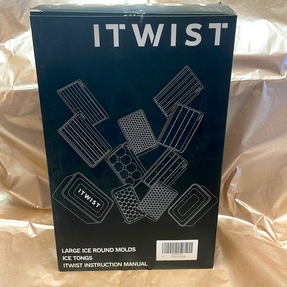 NWT ITWIST Square Ice Cube Trays Set - Picture 2 of 7